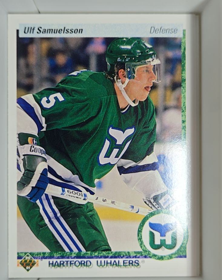 1990-91 Upper Deck #287 Ulf Samuelsson — front