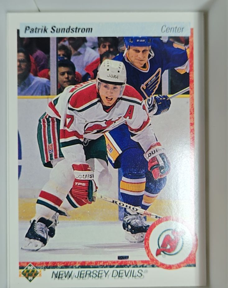 1990-91 Upper Deck #288 Patrik Sundstrom — front