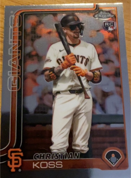 2025 Topps Chrome Update #USC26 Christian Koss — front