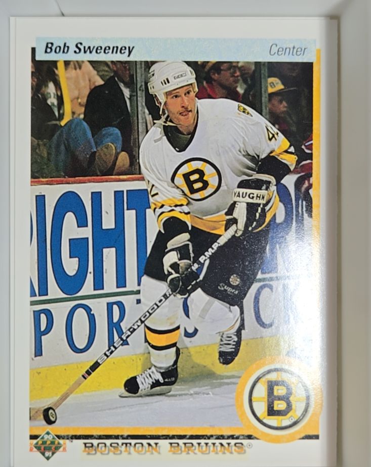 1990-91 Upper Deck #198 Bob Sweeney — front