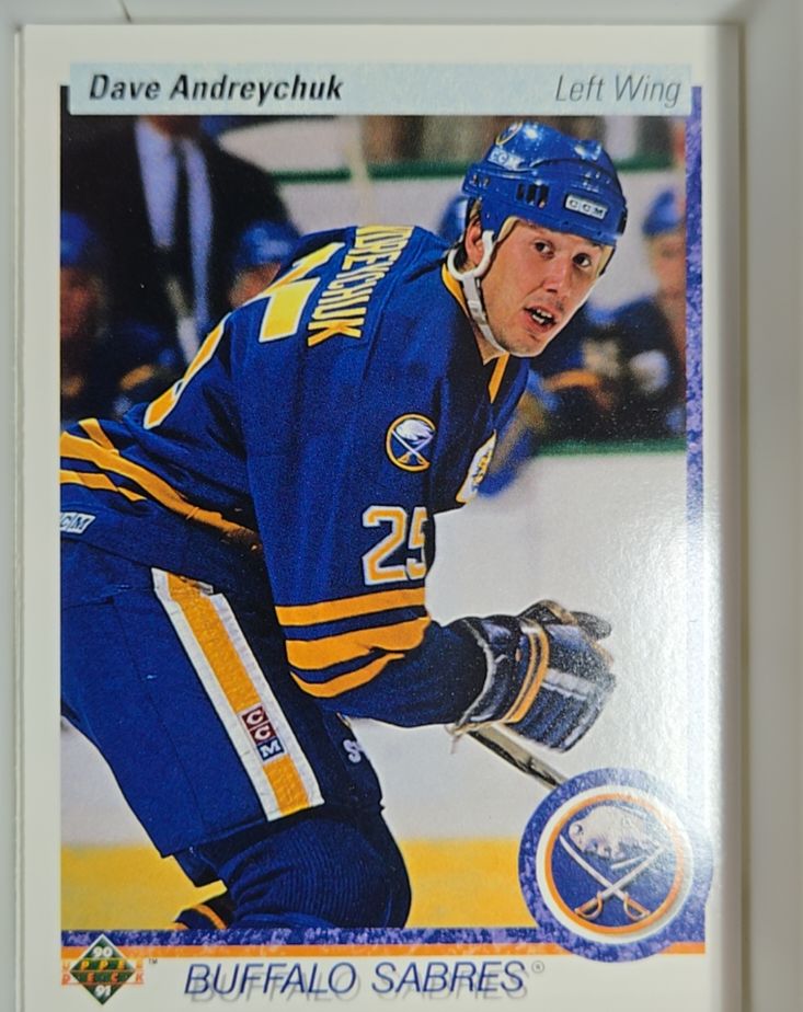 1990-91 Upper Deck #41 Dave Andreychuk — front