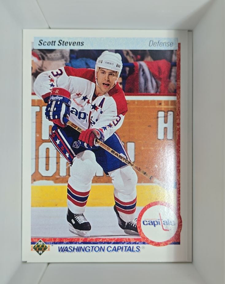 1990-91 Upper Deck #236 Scott Stevens — front