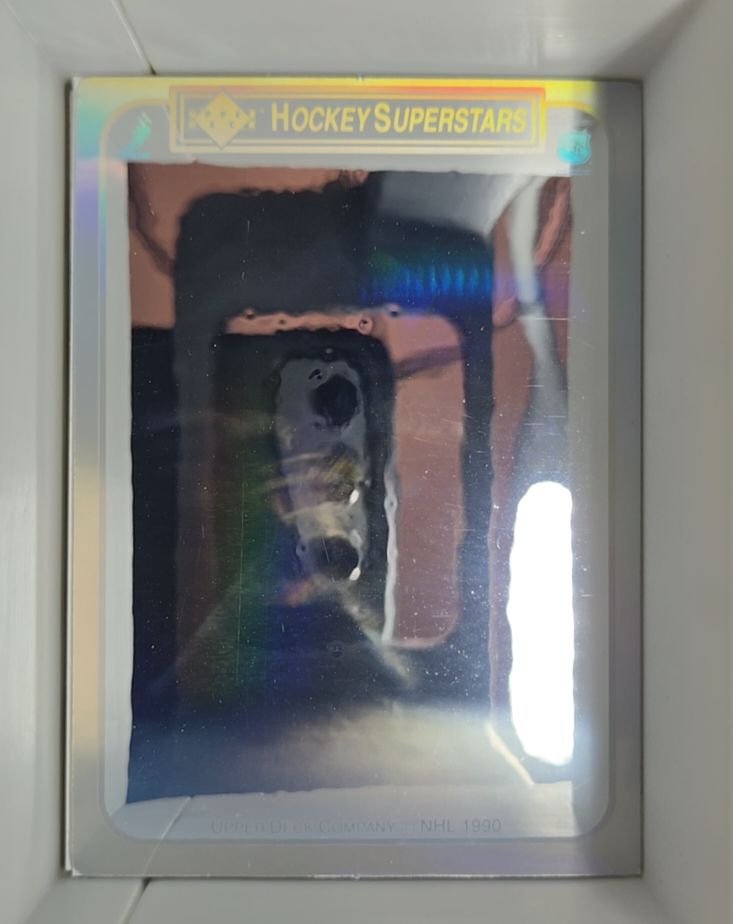1990-91 Upper Deck Hockey Superstars Hologram #NNO Wayne Gretzky — front