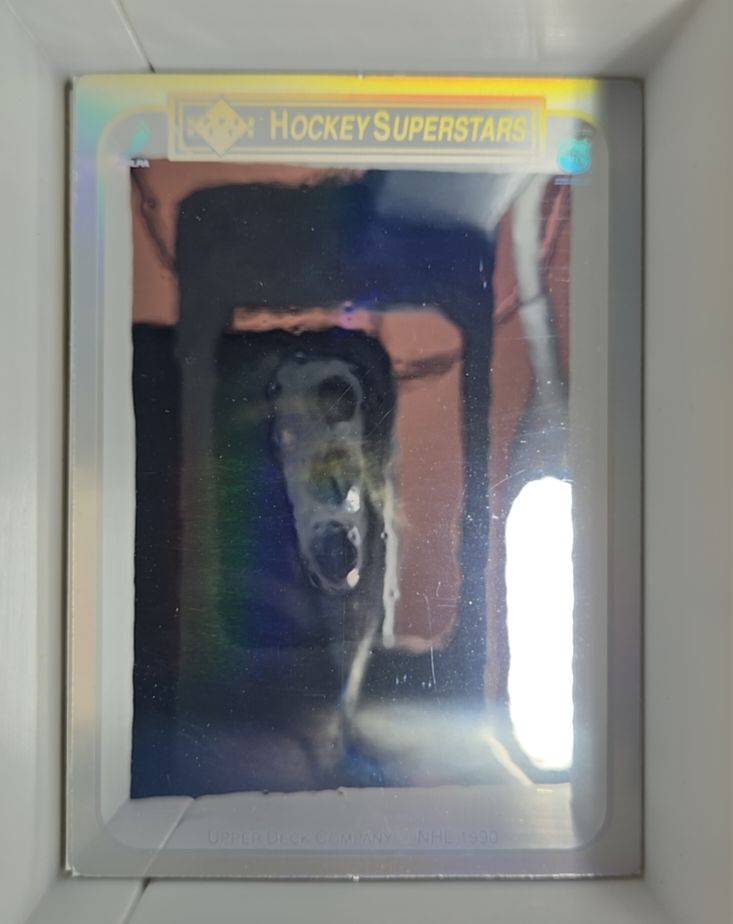 1990 Upper Deck Hockey Superstars Hologram Wayne Gretzky — front