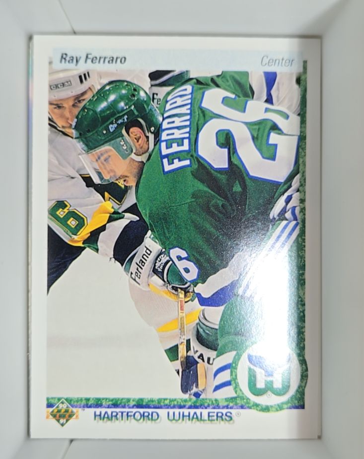 1990-91 Upper Deck #289 Ray Ferraro Hartford Whalers — front