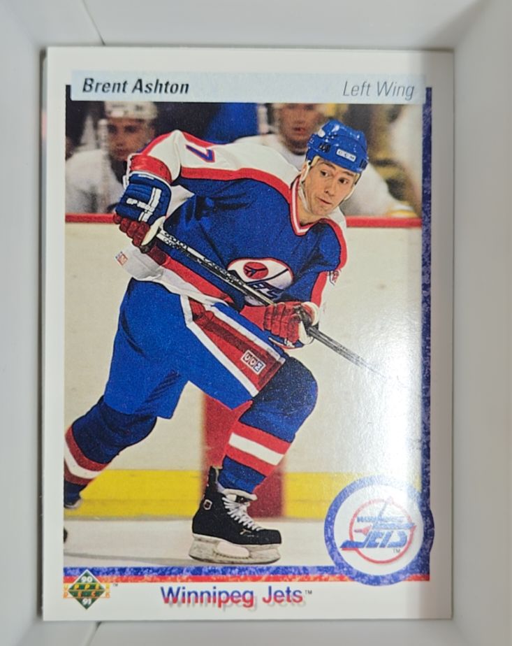1990-91 Upper Deck #220 Brent Ashton — front