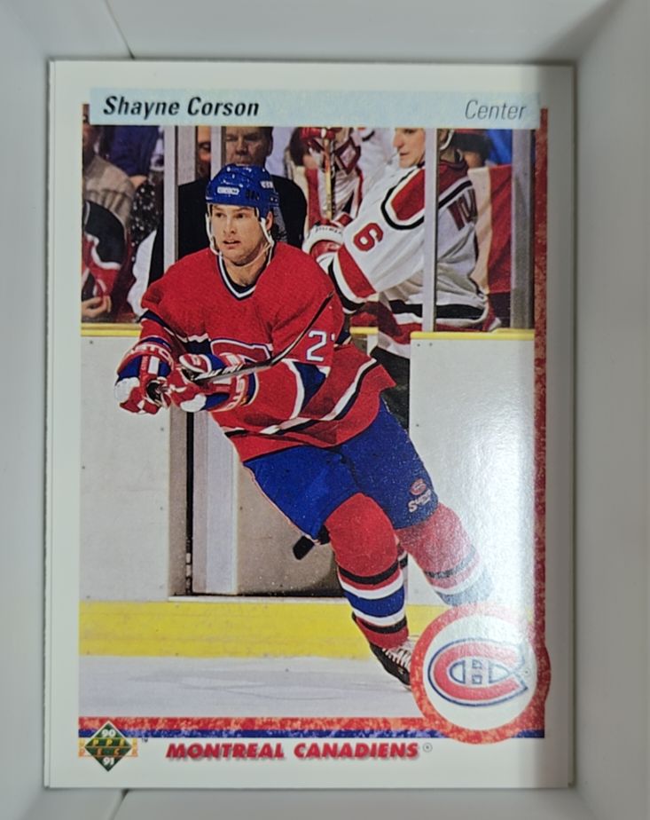 1990-91 Upper Deck #280 Shayne Corson — front