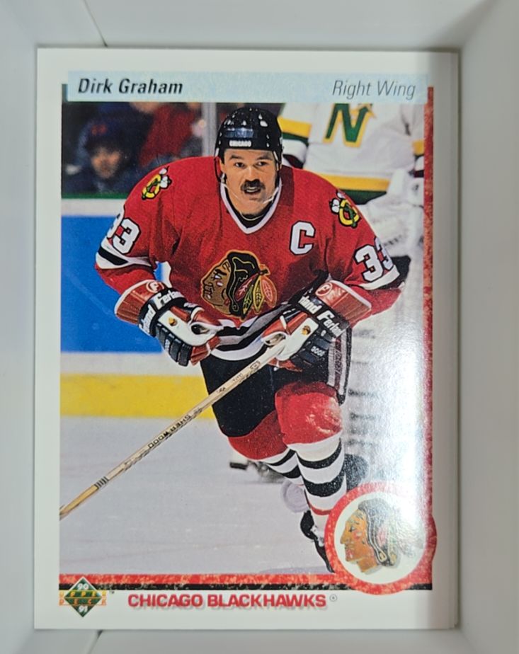 1990-91 Upper Deck #131 Dirk Graham — front