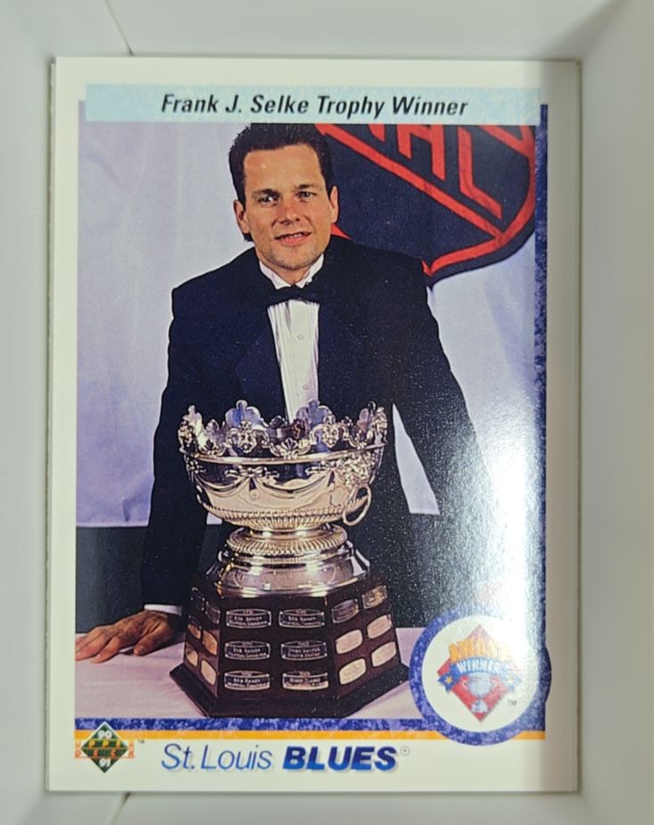 1990-91 Upper Deck #208 Rick Meagher — front