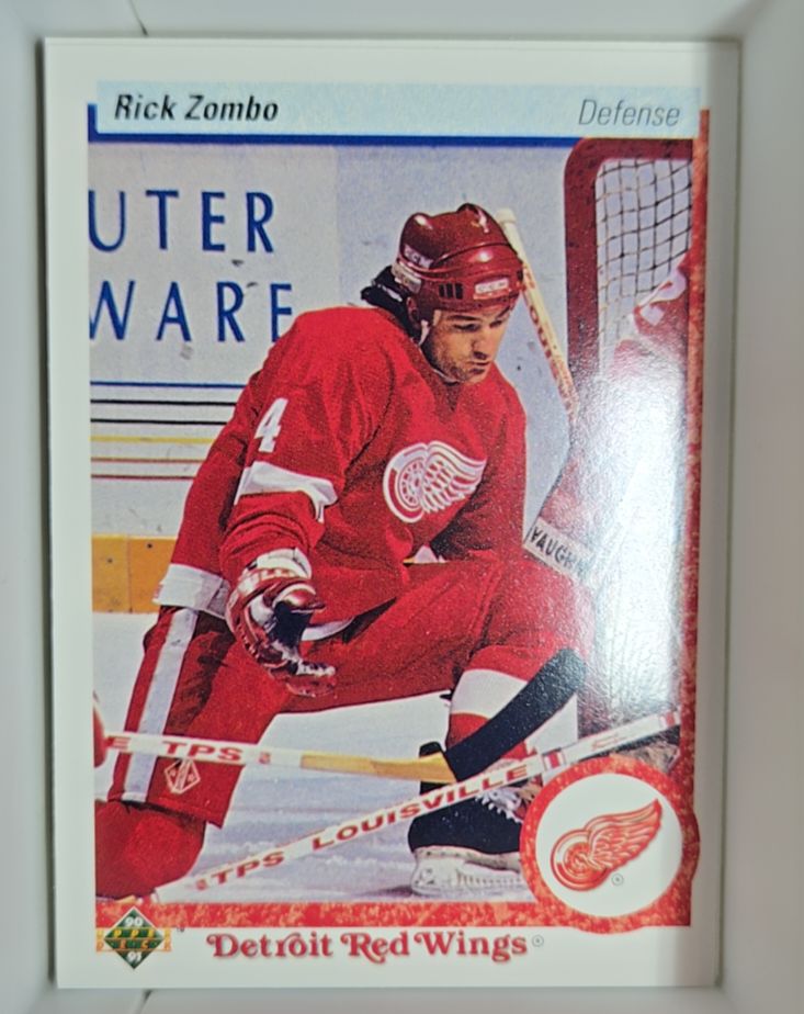 1990-91 Upper Deck #115 Rick Zombo — front