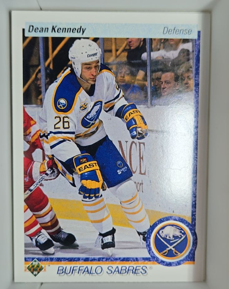 1990-91 Upper Deck #380 Dean Kennedy — front