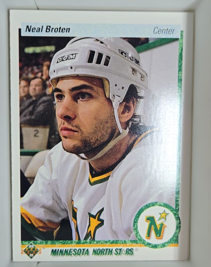 1990-91 Upper Deck #48 Neal Broten — front