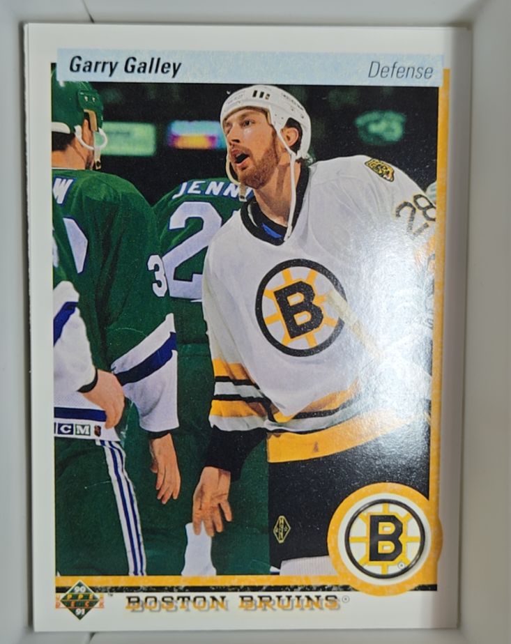 1990-91 Upper Deck #379 Garry Galley — front