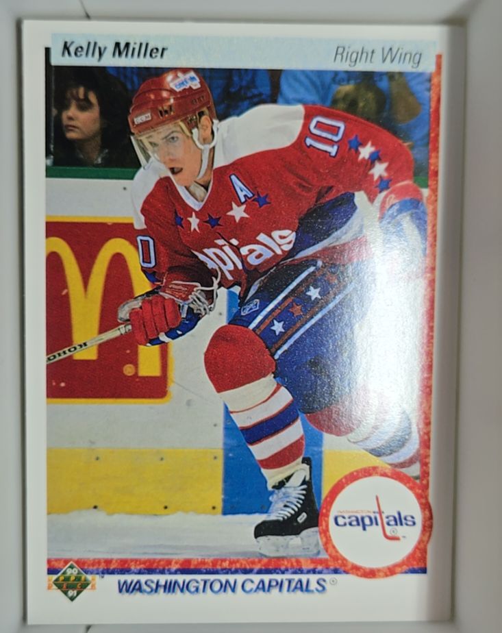 1990-91 Upper Deck #130 Kelly Miller — front