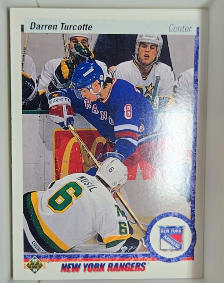 1990-91 Upper Deck #274 Darren Turcotte — front