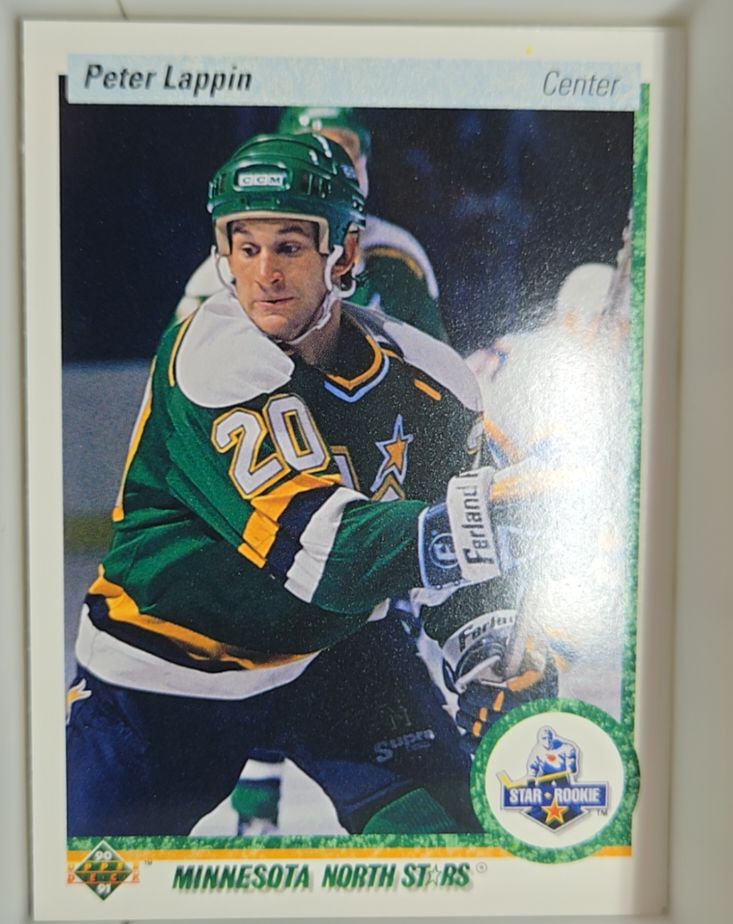 1990-91 Upper Deck #235 Peter Lappin — front