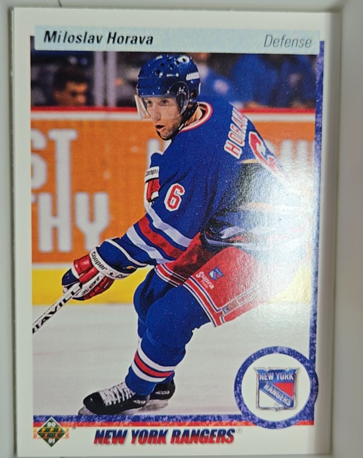 1990-91 Upper Deck #13 Miloslav Horava — front