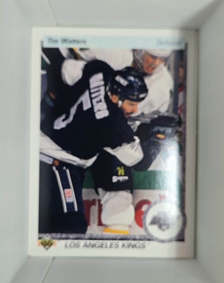 1990-91 Upper Deck #117 Tim Watters — front