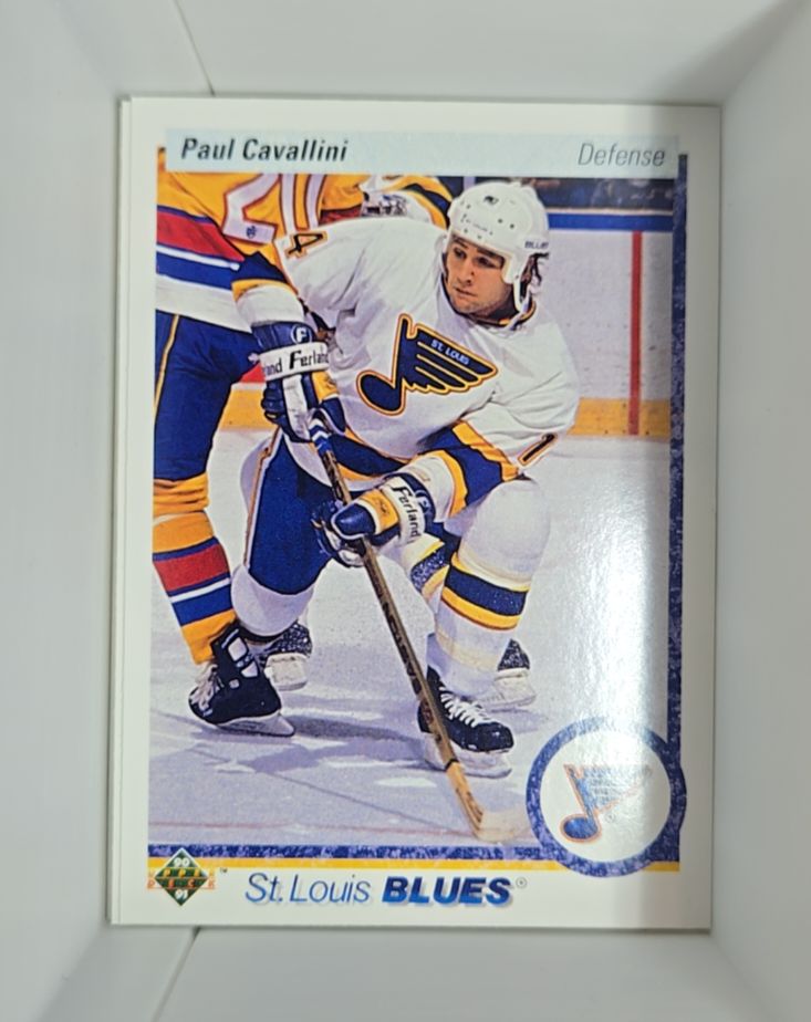 1990-91 Upper Deck #281 Paul Cavallini — front