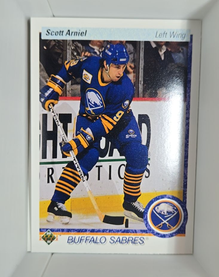 1990-91 Upper Deck #397 Scott Arniel — front