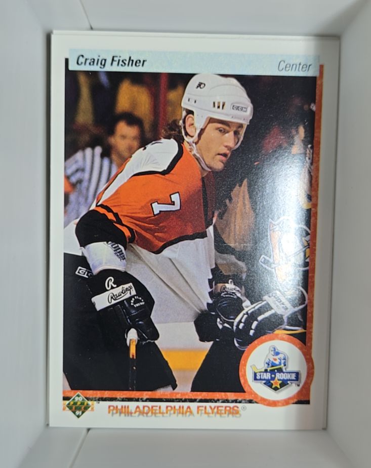 1990-91 Upper Deck #155 Craig Fisher — front