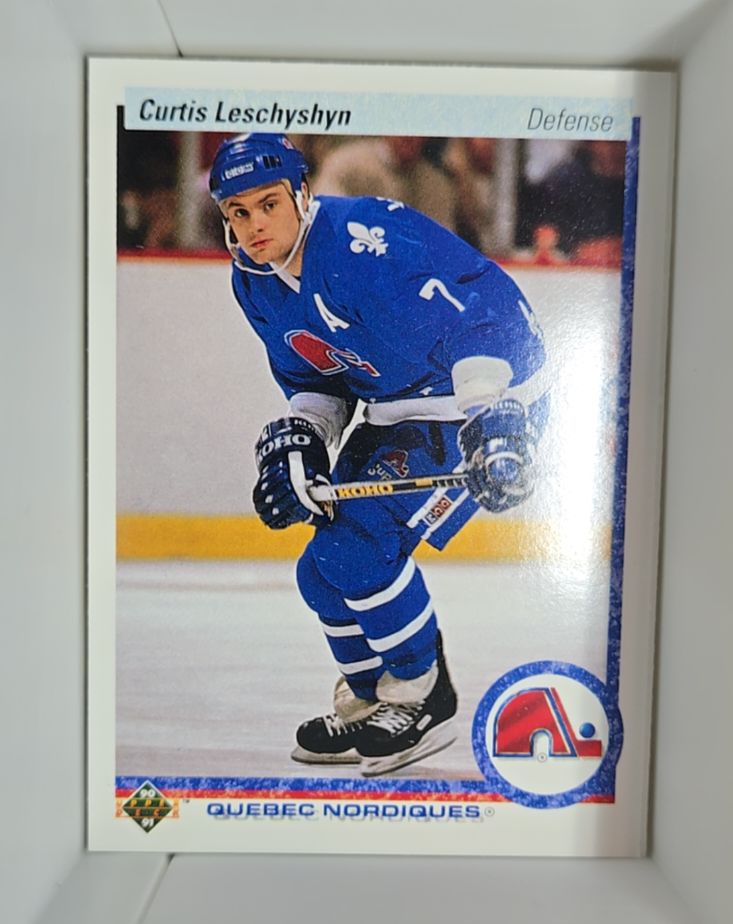 1990-91 Upper Deck #295 Curtis Leschyshyn — front