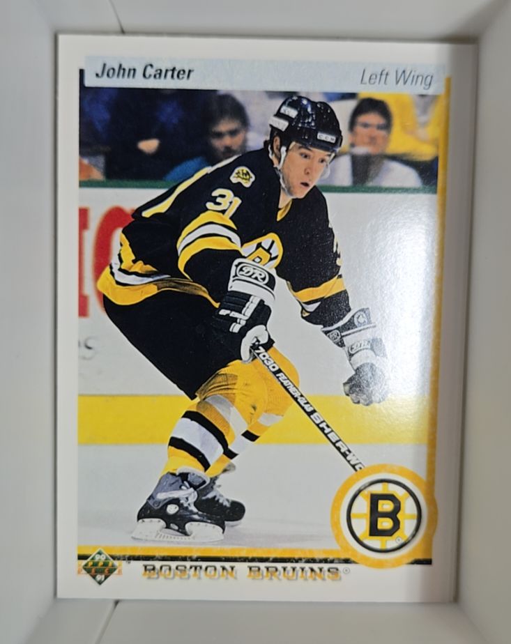 1990-91 Upper Deck #211 John Carter — front