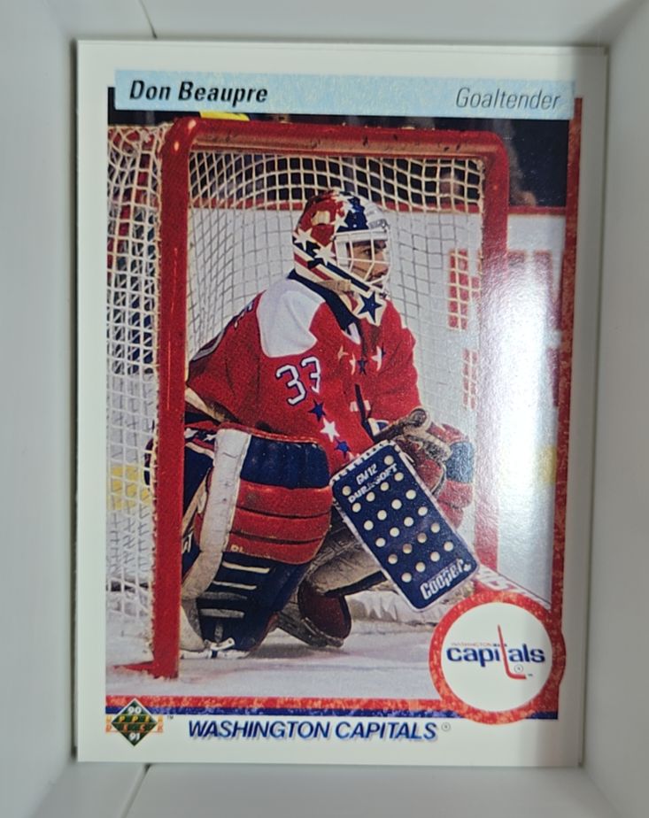 1990-91 Upper Deck #217 Don Beaupre — front