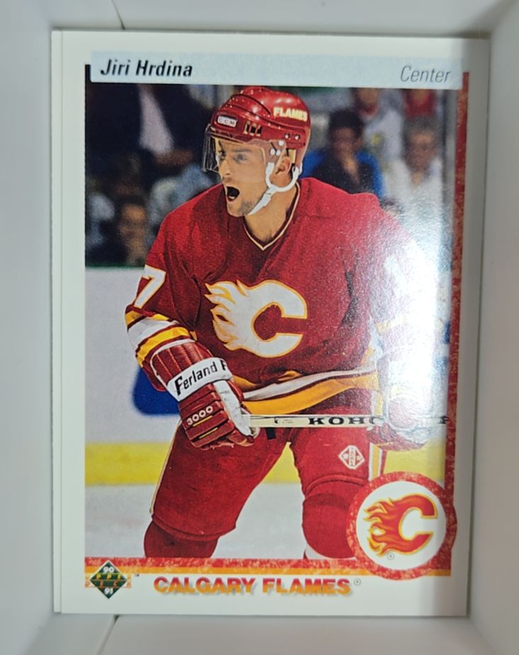 1990-91 Upper Deck #292 Jiri Hrdina — front