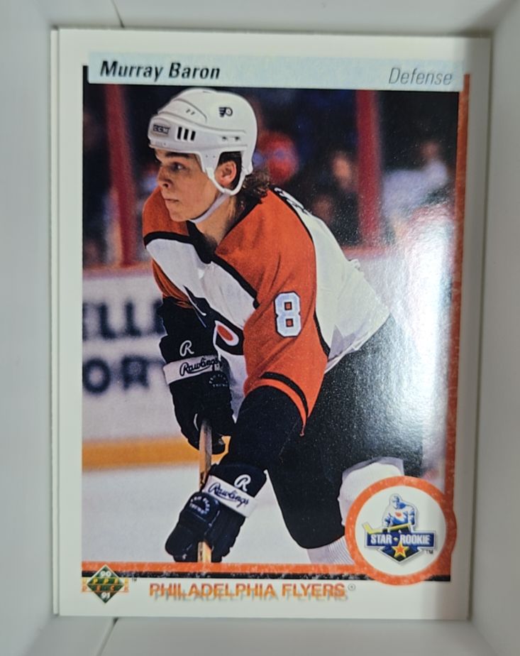 1990-91 Upper Deck #275 Murray Baron — front