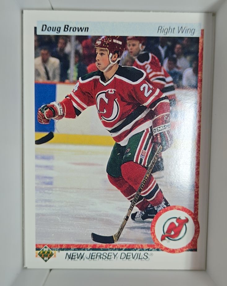 1990-91 Upper Deck #159 Doug Brown — front
