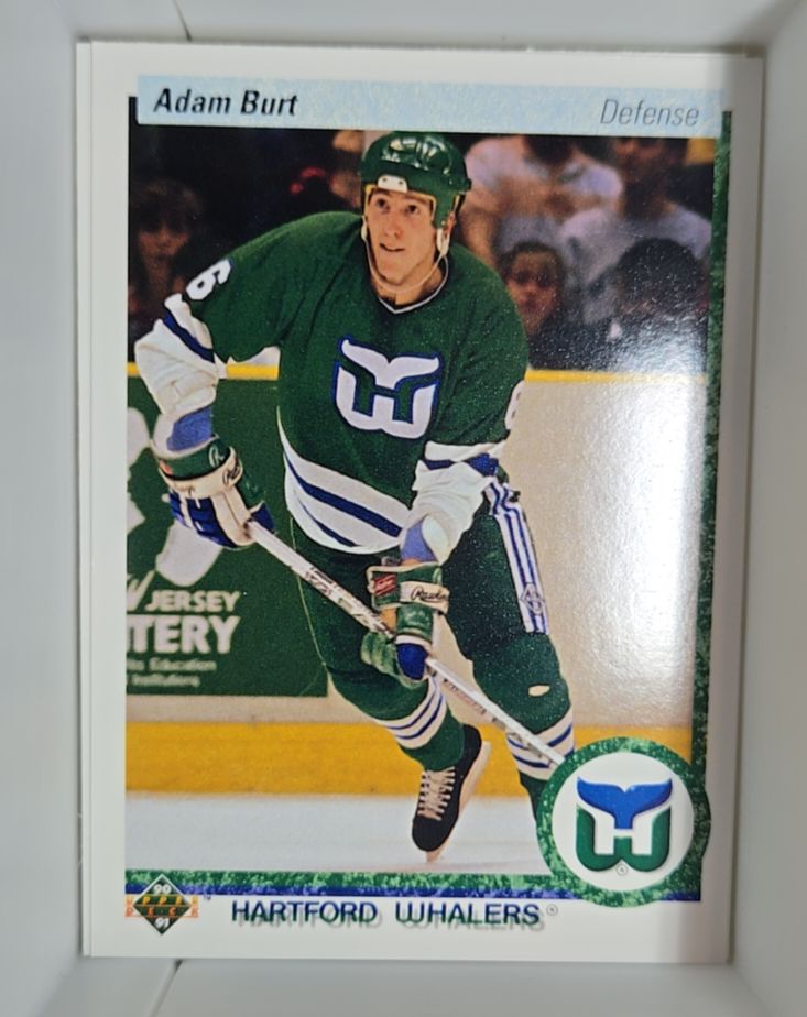 1990-91 Upper Deck #324 Adam Burt — front
