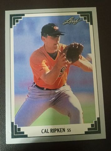 1991 Leaf #430 Cal Ripken Jr. — front