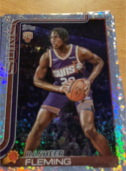 2025-26 Topps #231 Rasheer Fleming — front