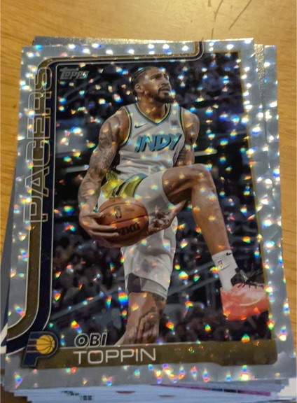 2025-26 Topps Flagship #51 Obi Toppin — front