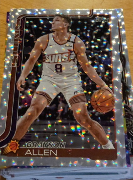 2025-26 Topps Basketball #161 Grayson Allen — front