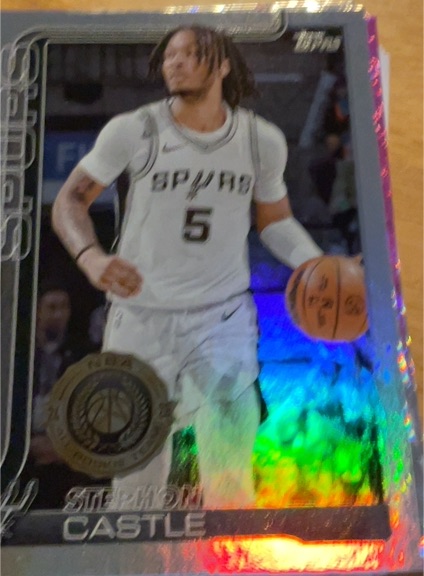 2025-26 Topps #197 Stephon Castle — front