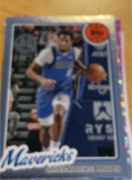 2025-26 Topps Basketball 45th Anniversary #80BK-47 Olivier-Maxence Prosper — front