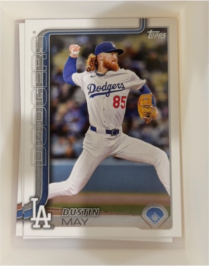 2025 Topps Update #US70 Dustin May — front