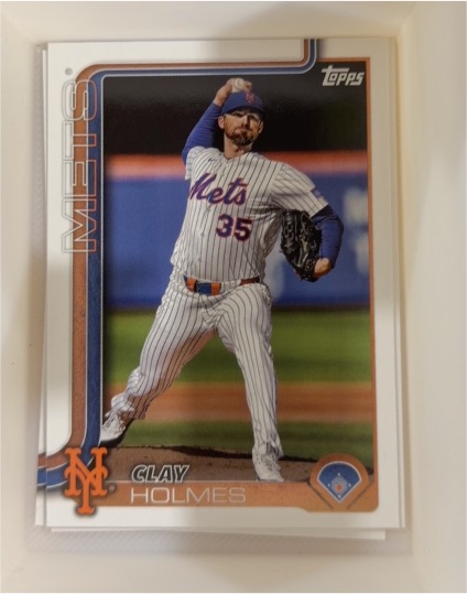 2025 Topps Update Series #US245 Clay Holmes — front