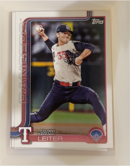 2025 Topps Update Series #US165 Jack Leiter — front
