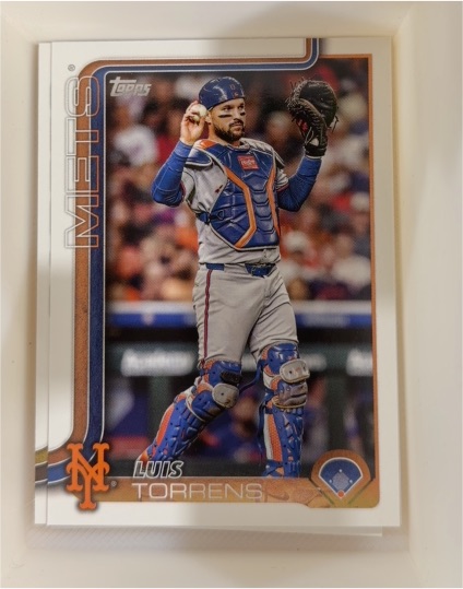 2025 Topps Update #US297 Luis Torrens — front