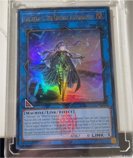 2023 Yu-Gi-Oh! BLMM-EN052 Galatea, the Orcust Automaton — front