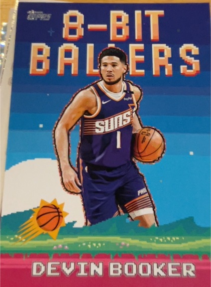 2025-26 Topps #8B-3 Devin Booker 8-Bit Ballers — front