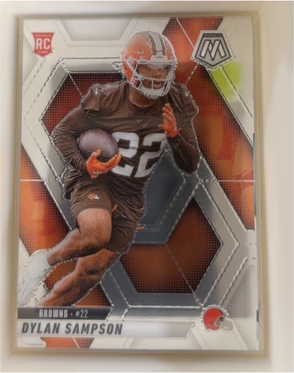 2025 Panini Mosaic #355 Dylan Sampson — front