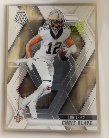 2025 Panini Mosaic #92 Chris Olave — front