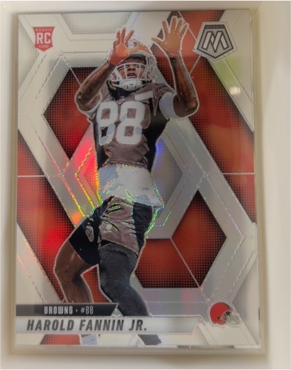 2025 Panini Mosaic #384 Harold Fannin Jr. — front