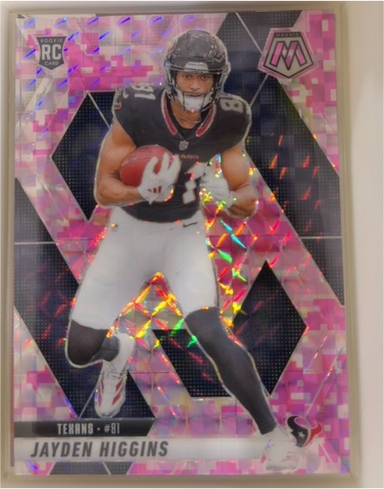 2025 Panini Mosaic #346 Jayden Higgins — front