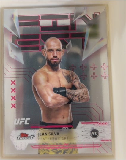 2025 Topps Finest UFC #200 Jean Silva — front