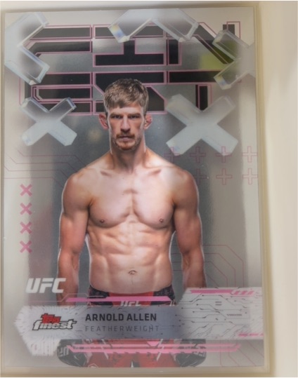 2025 Topps Finest UFC #47 Arnold Allen — front